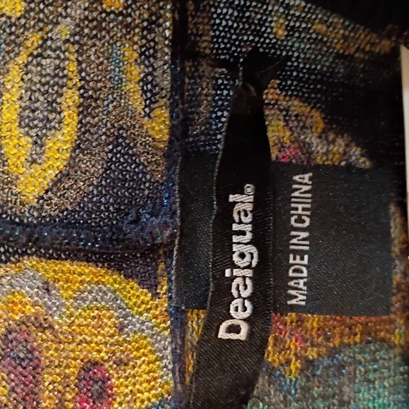 Desigual Multicolor Patterned Top - Picture 4 of 7